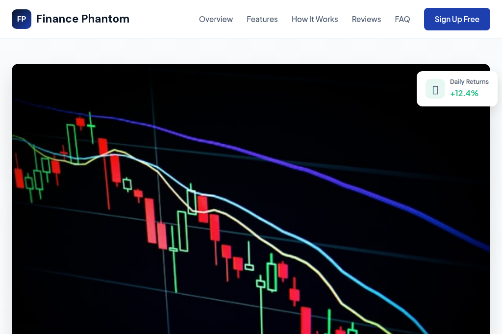 Screenshot of financephantom.co.za