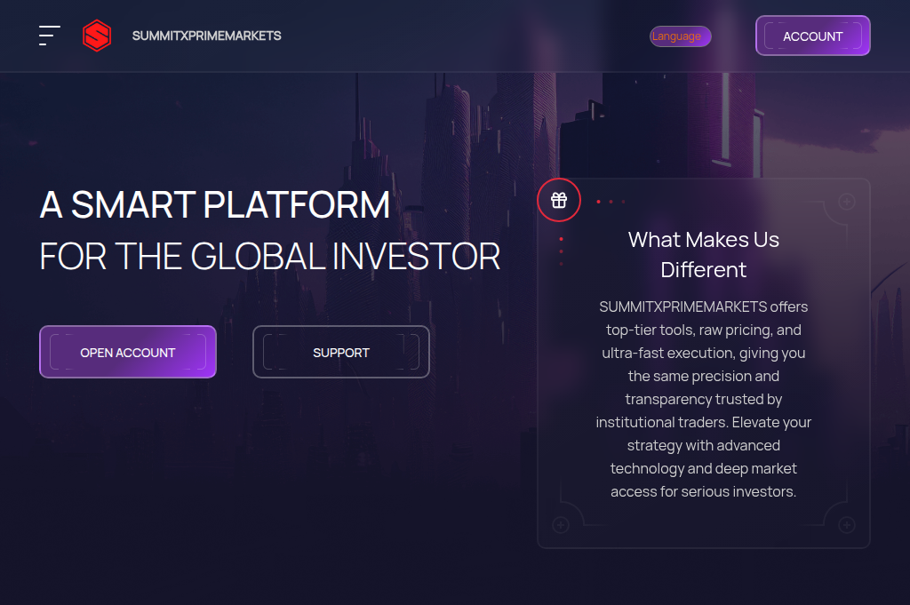 Screenshot of summitxprimemarkets.co.uk