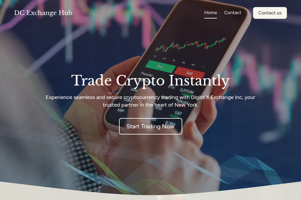 Screenshot of dxchangeshub.com