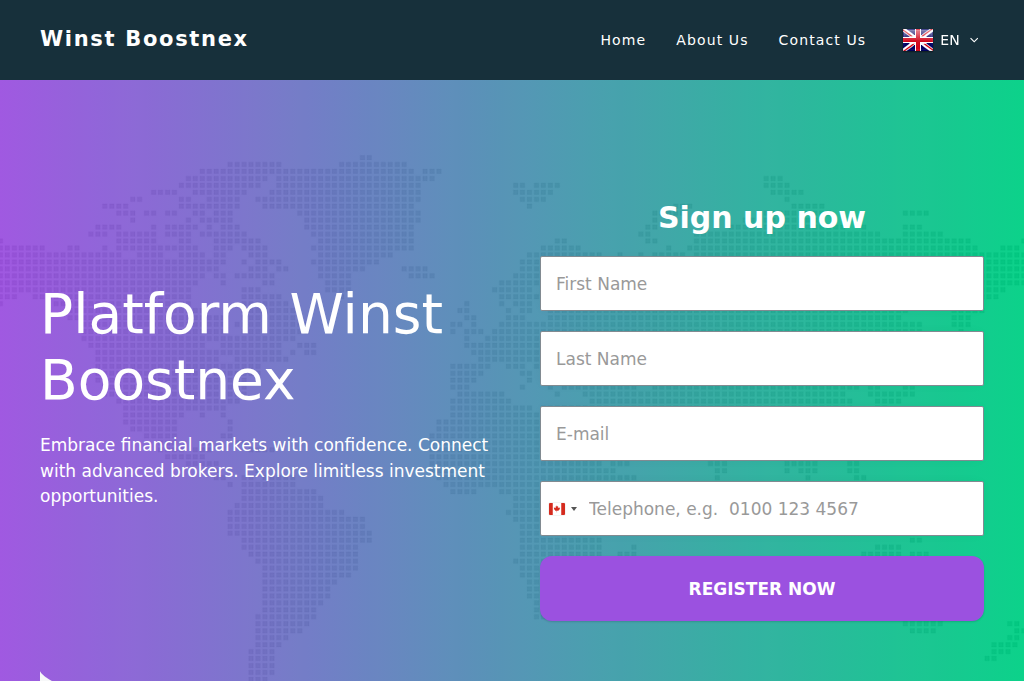 Screenshot of winst-boostnex.com