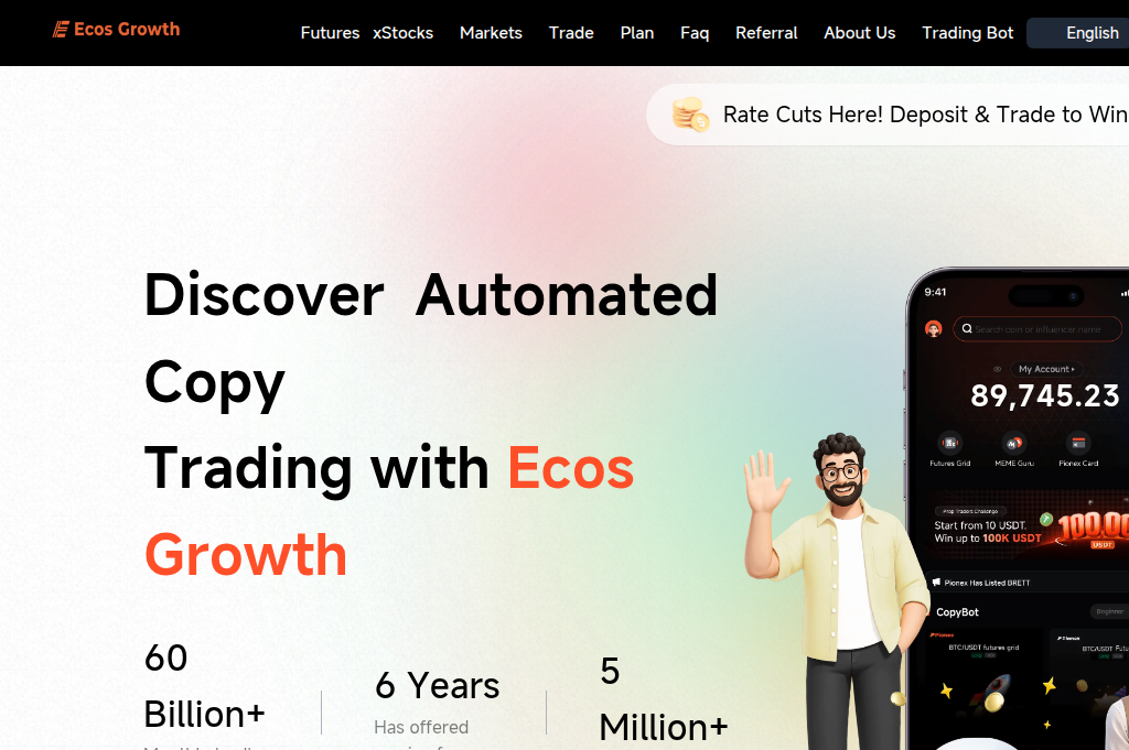 Screenshot of exodus-market.com