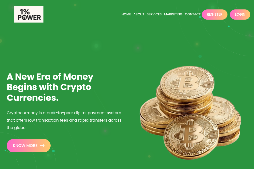 Screenshot of uniquepower.online