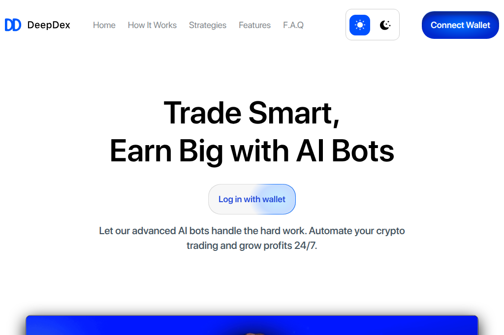 Screenshot of deepdex.top