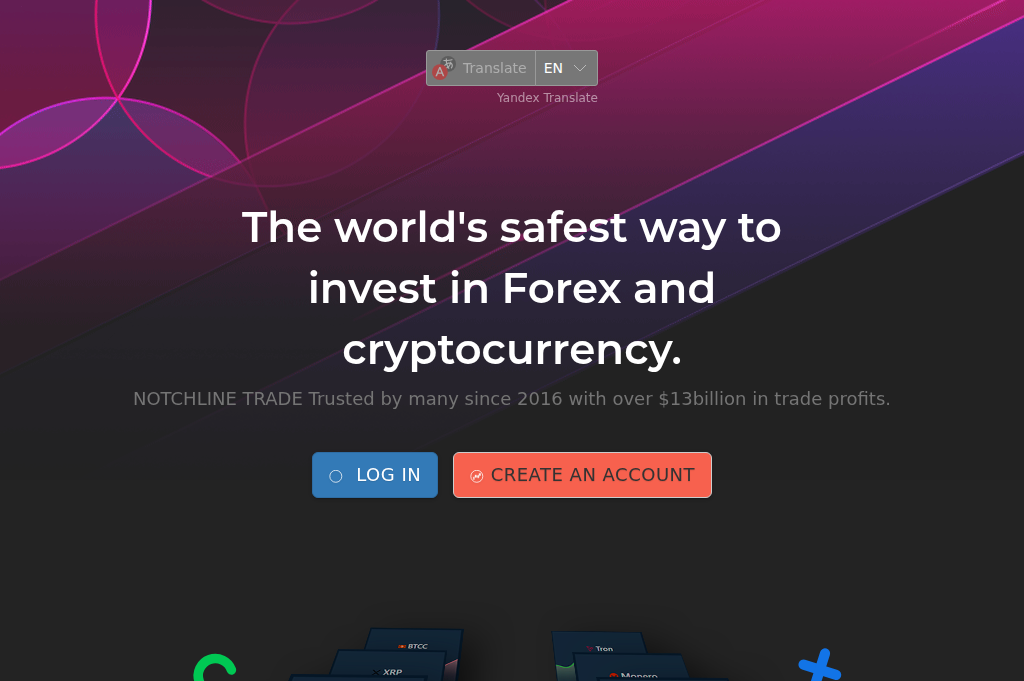 Screenshot of notchlinetrades.live