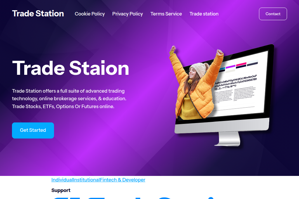 Screenshot of tradestation-n.us