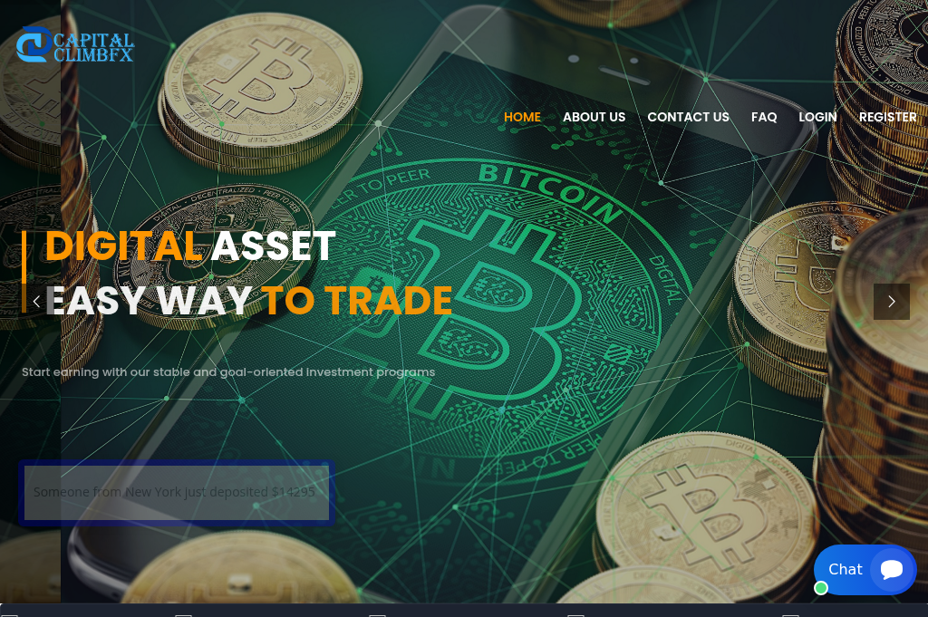 Screenshot of capitalexpressmetatrade.net