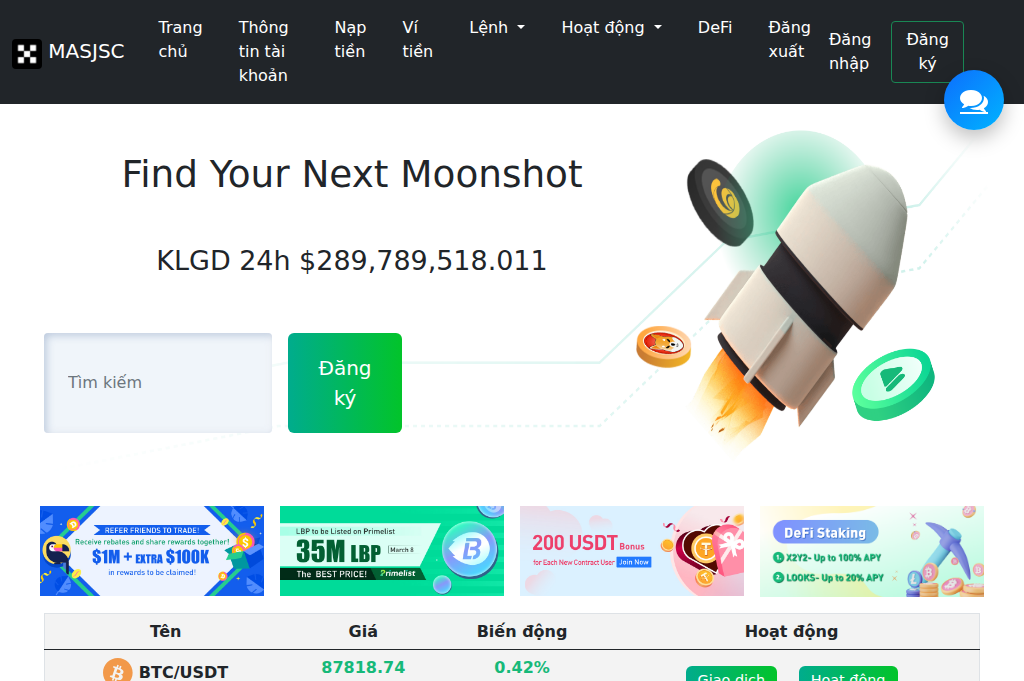 Screenshot of okxtrade668.com