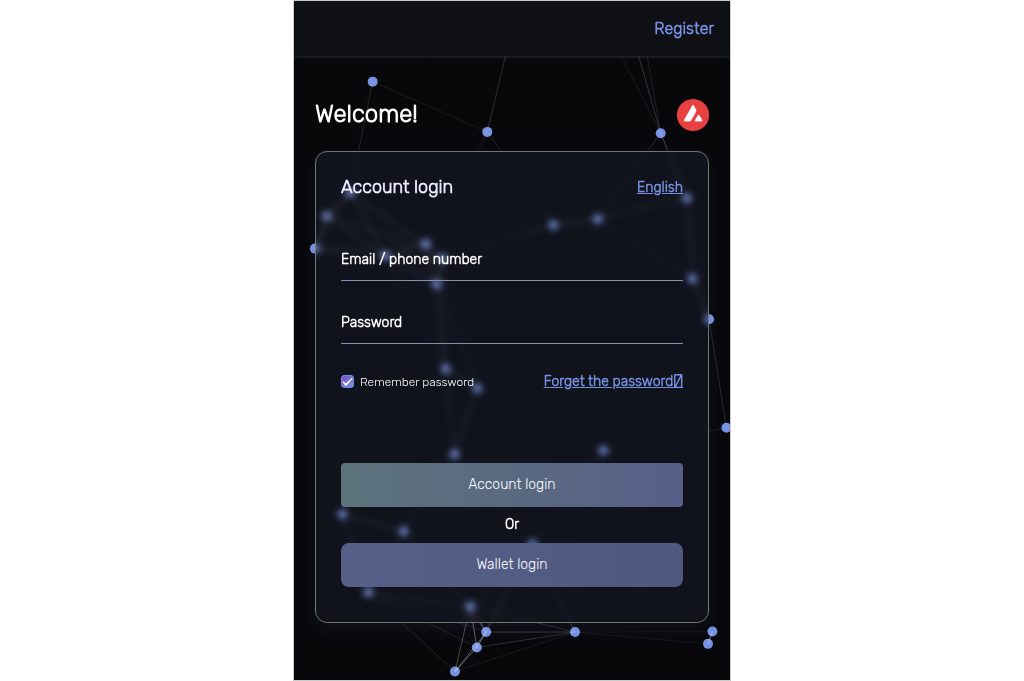 Screenshot of exoledger.org