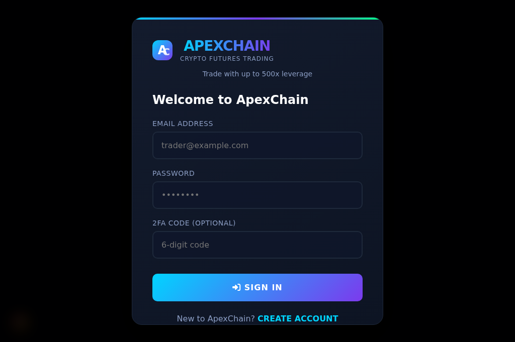 Screenshot of apexchain.online