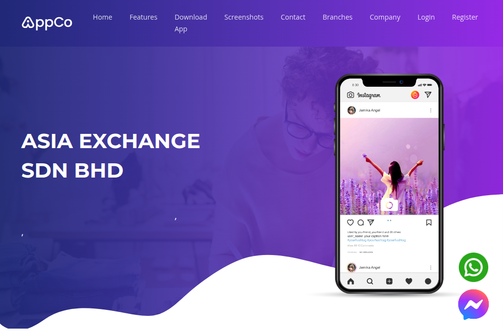 Screenshot of asiaexchangesdnbhd.top