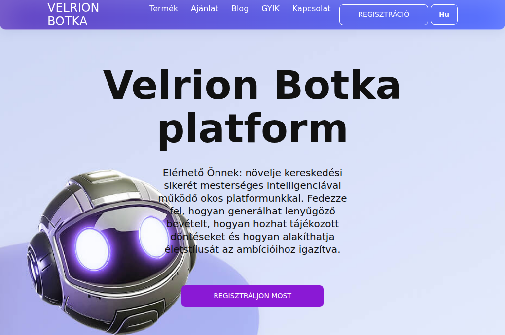 Screenshot of velrion-botka.pro