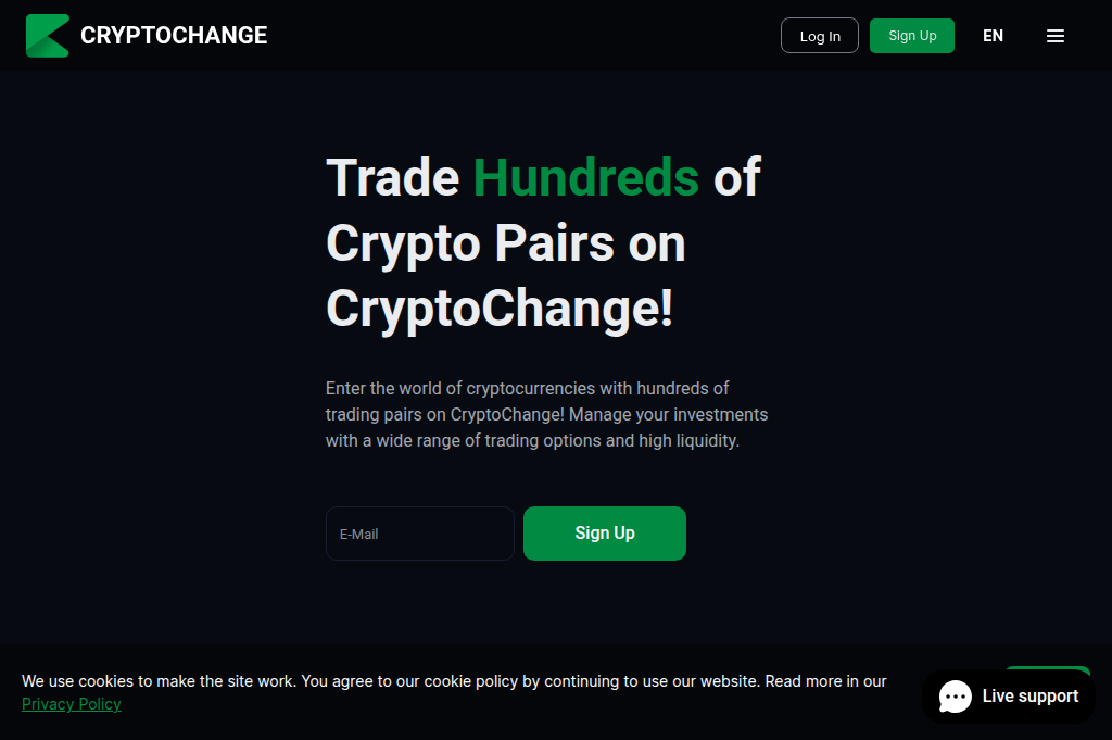 Screenshot of coin-club.io
