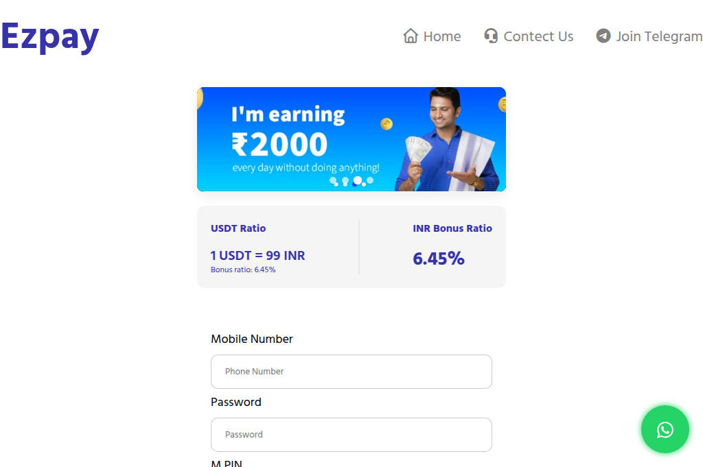 Screenshot of ezpayofficial.online