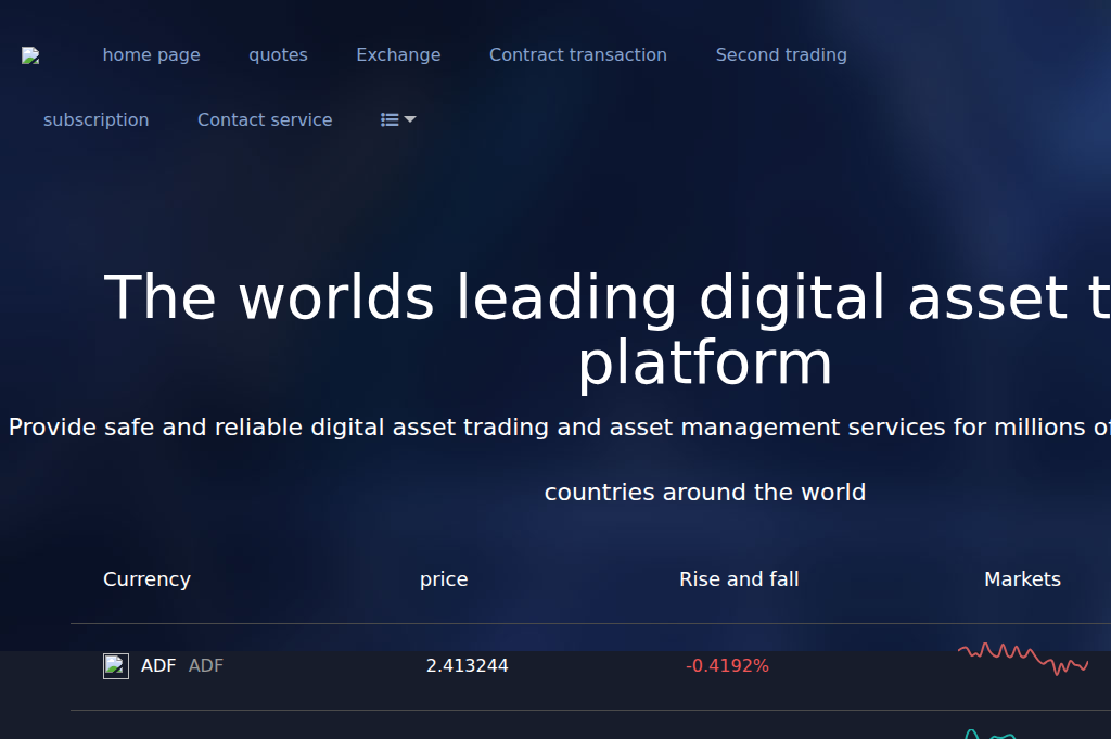 Screenshot of aedcryptoc.com