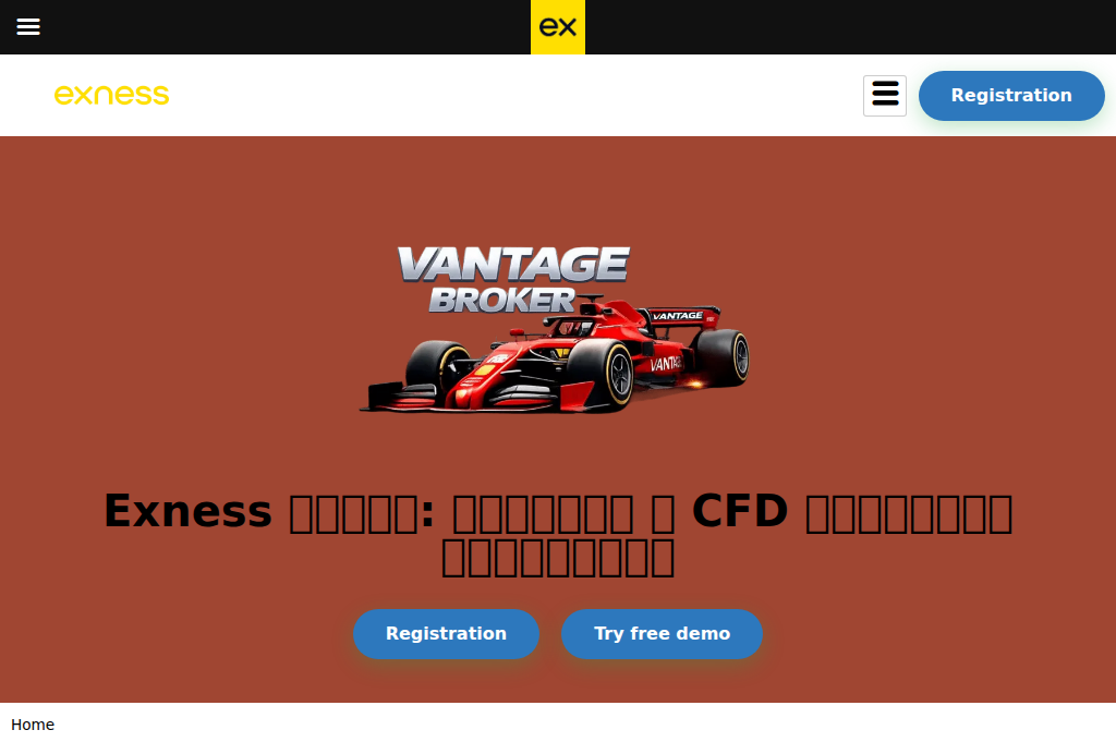 Screenshot of tradingex-np.com