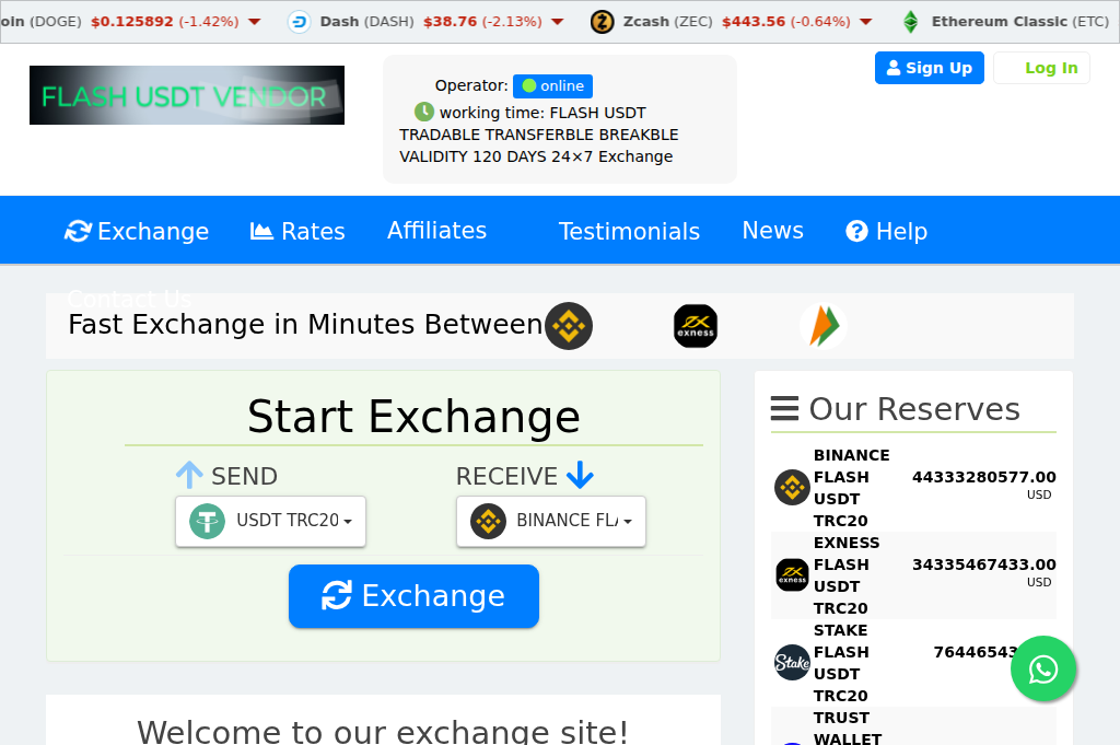 Screenshot of unitedusdt.uk