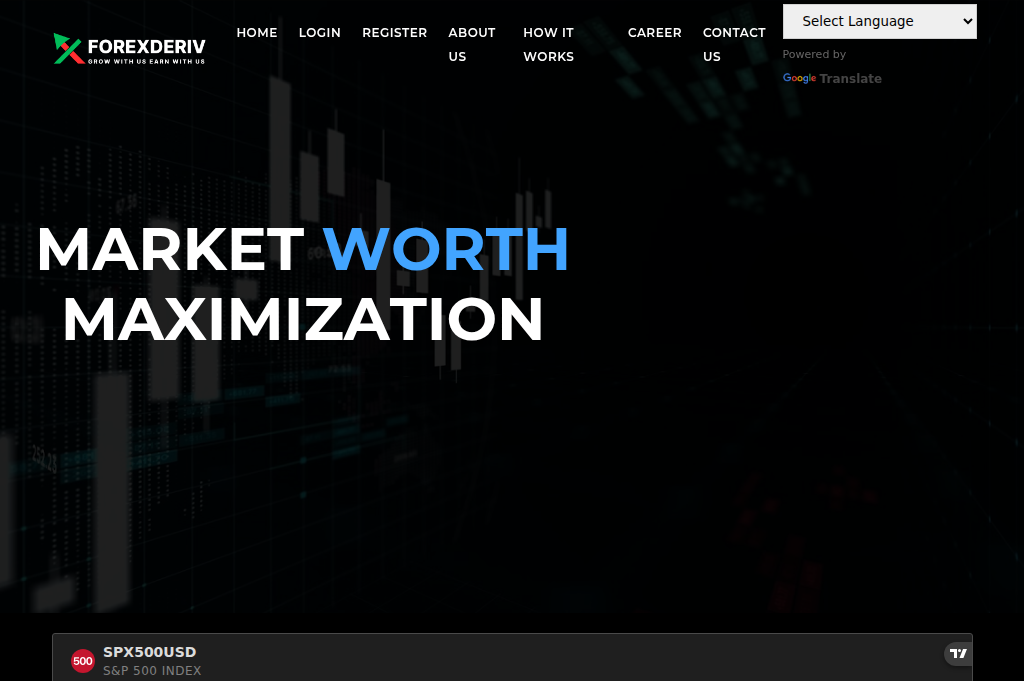Screenshot of universalfxglobal.com