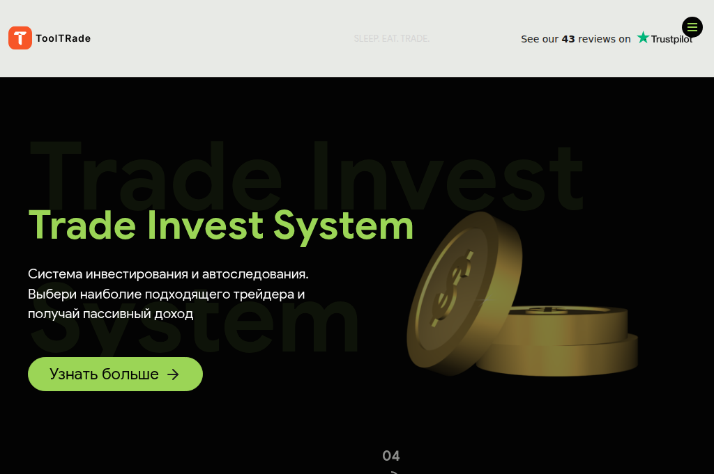 Screenshot of tooltrade24.icu