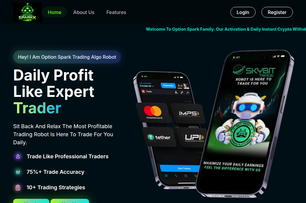 Screenshot of optionsparkk.uk