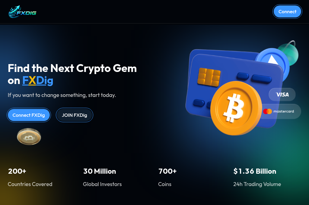 Screenshot of fxdig.com