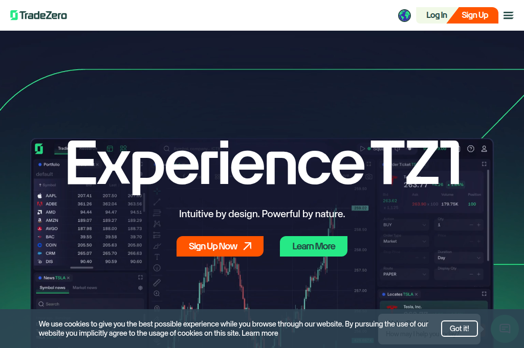 Screenshot of fidelitytrader.io