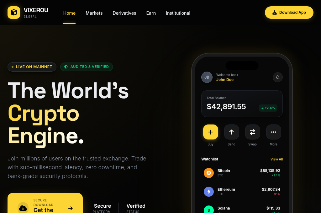 Screenshot of vixerou.com