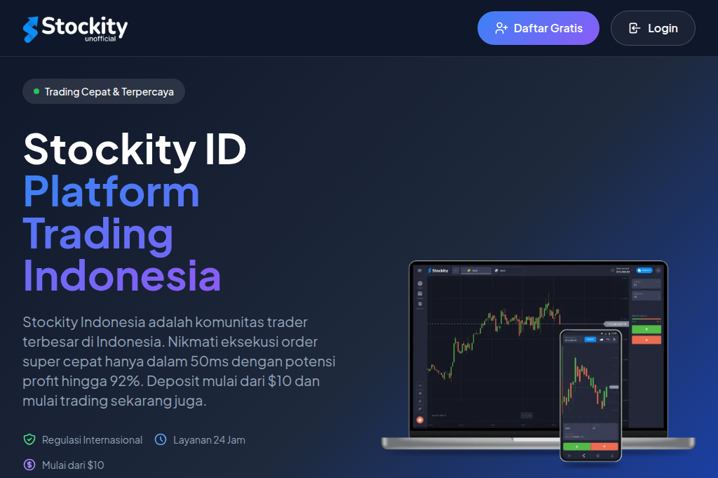 Screenshot of stockityid.org