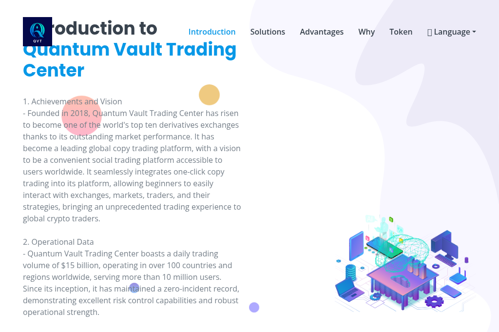 Screenshot of qvtproject.xyz