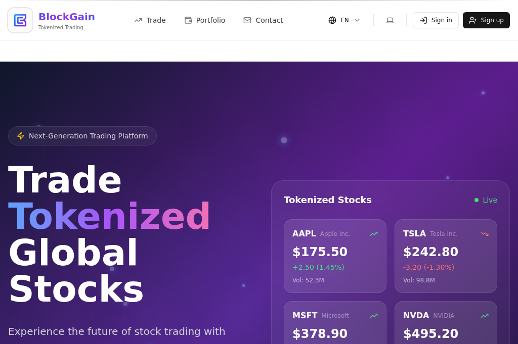 Screenshot of hyperstocks.net