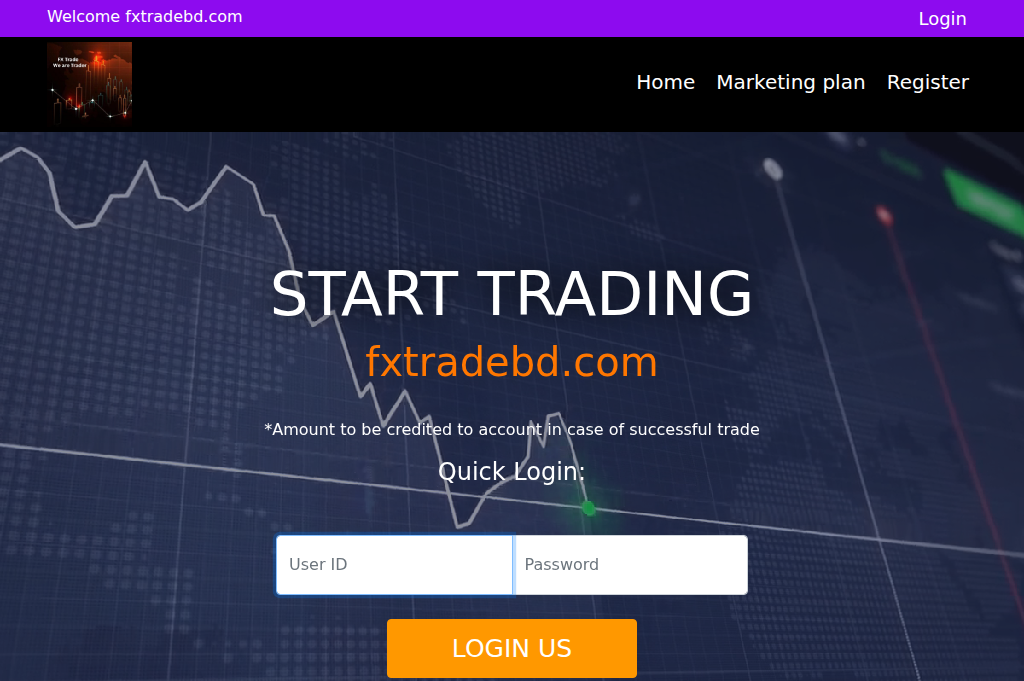 Screenshot of fxtradebd.com