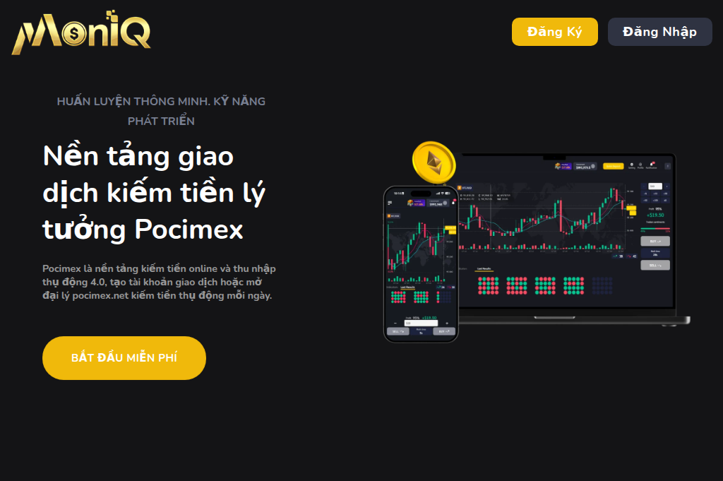 Screenshot of pocimex.net