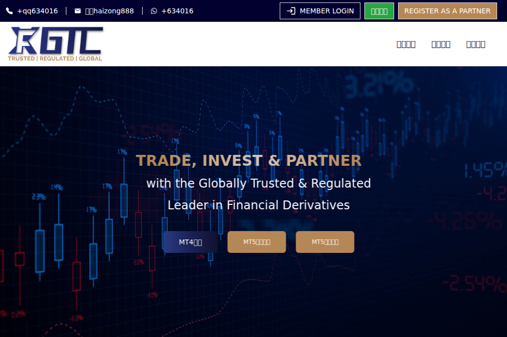 Screenshot of gtcfx.net