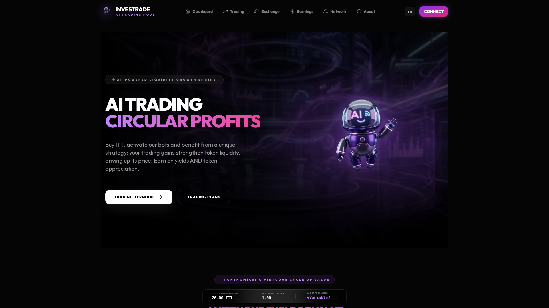 Screenshot of investrade.sbs