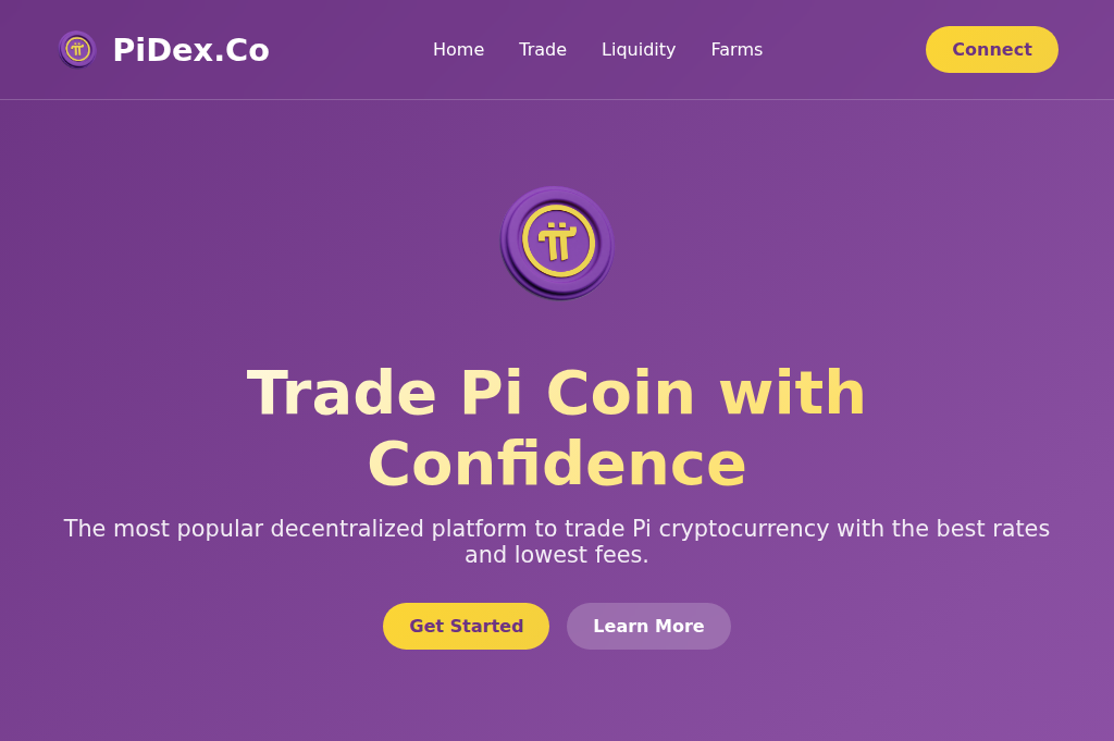 Screenshot of pidex.co