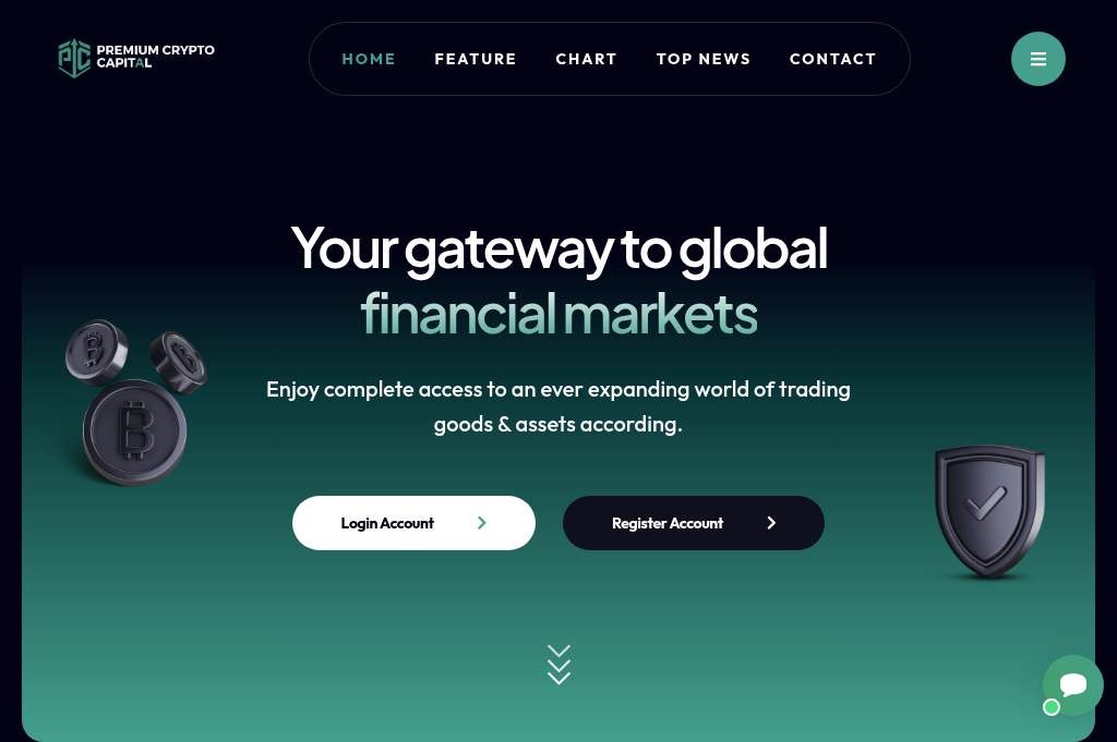 Screenshot of premiumcryptocapital.com