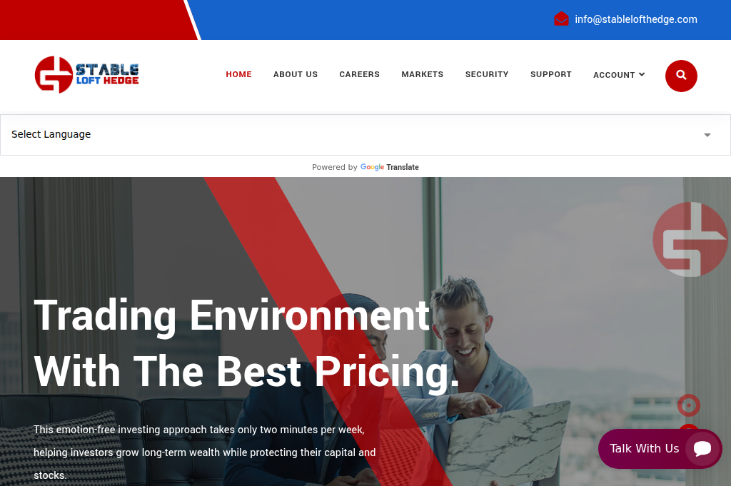 Screenshot of slthedge.com