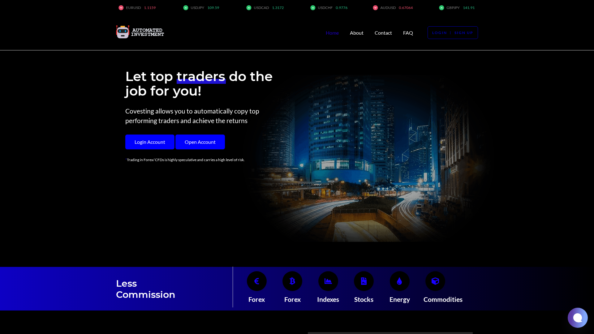 Screenshot of automatedwealthinvest.org