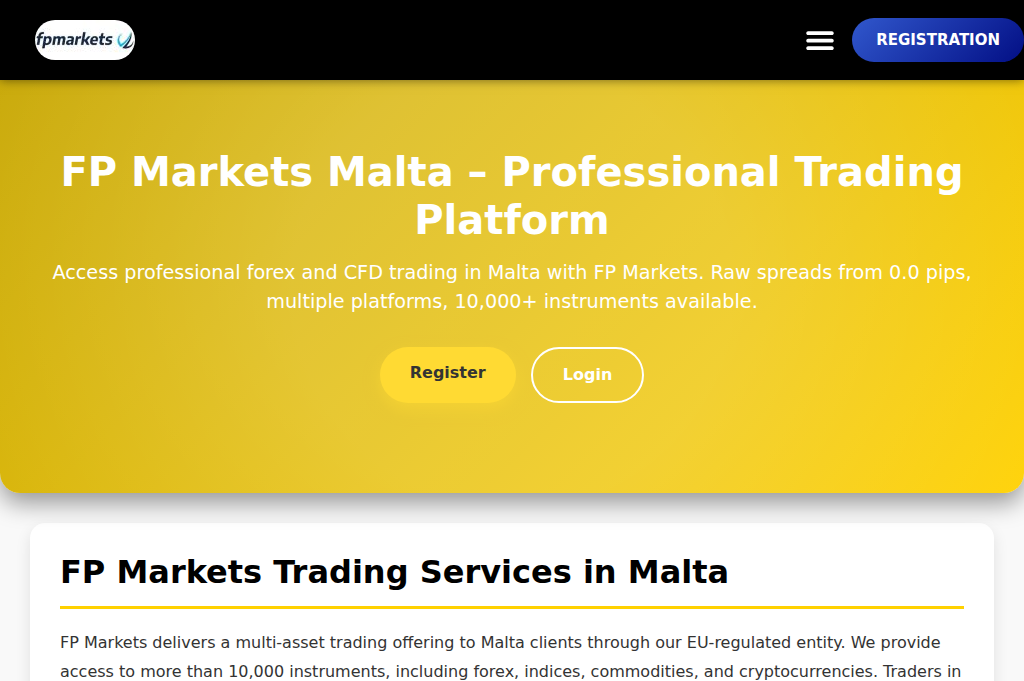 Screenshot of forexfpmr-mt.com