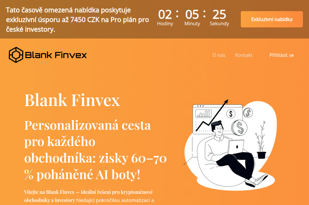 Screenshot of blankfinvex-ai.net