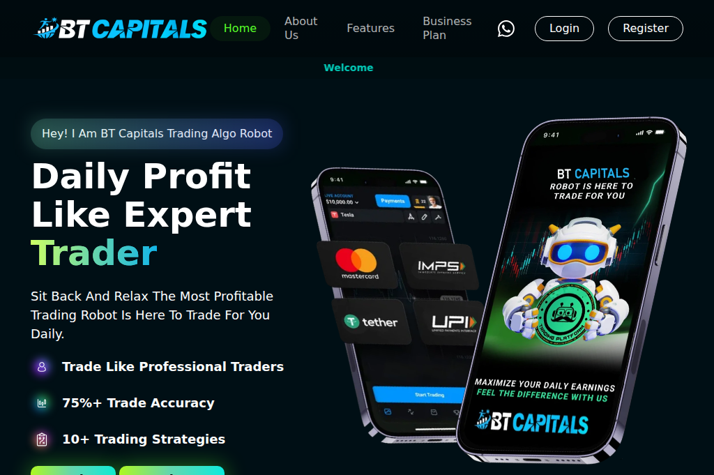 Screenshot of bt-capitals.com