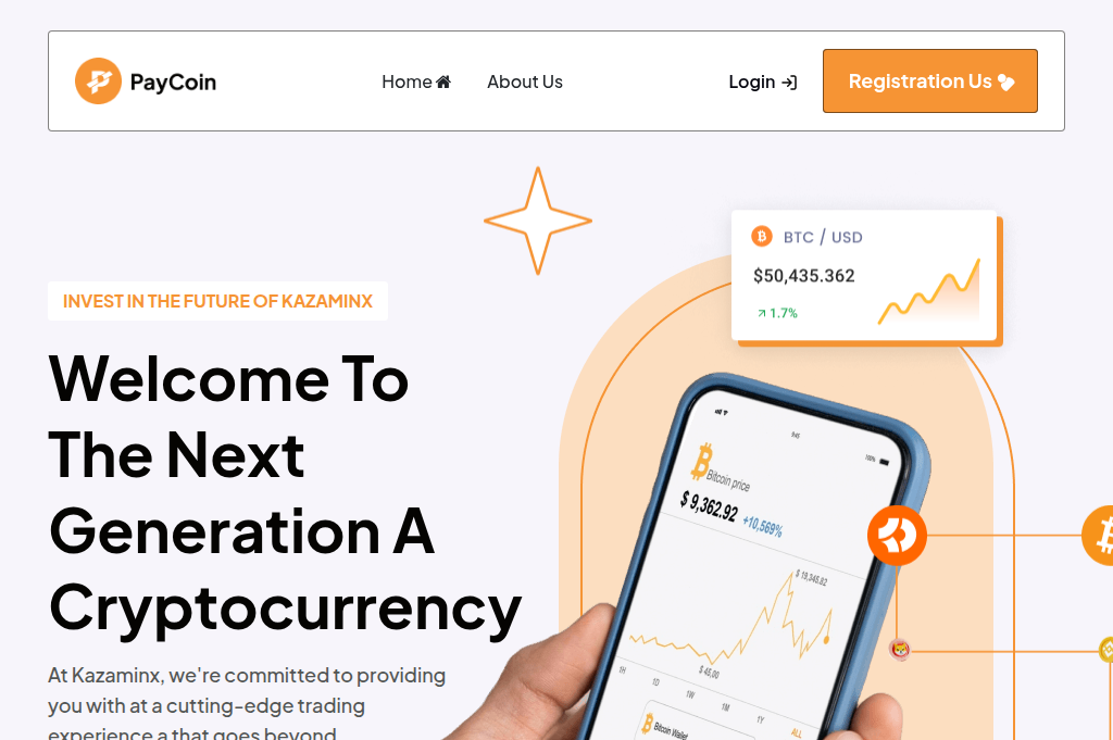 Screenshot of crypminex.com
