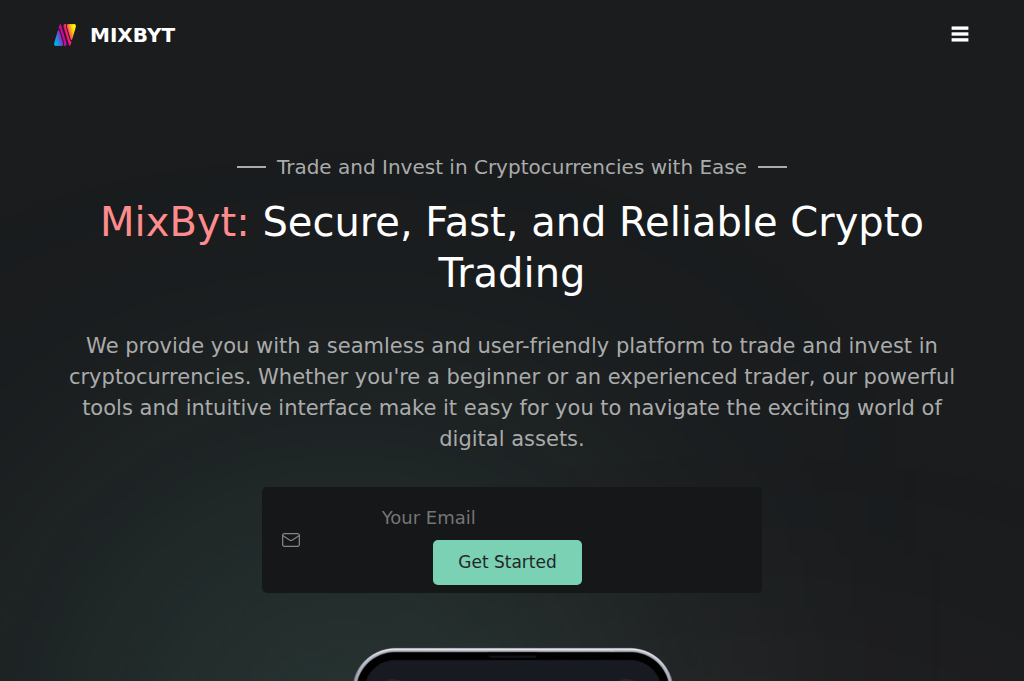 Screenshot of mixbyt.com