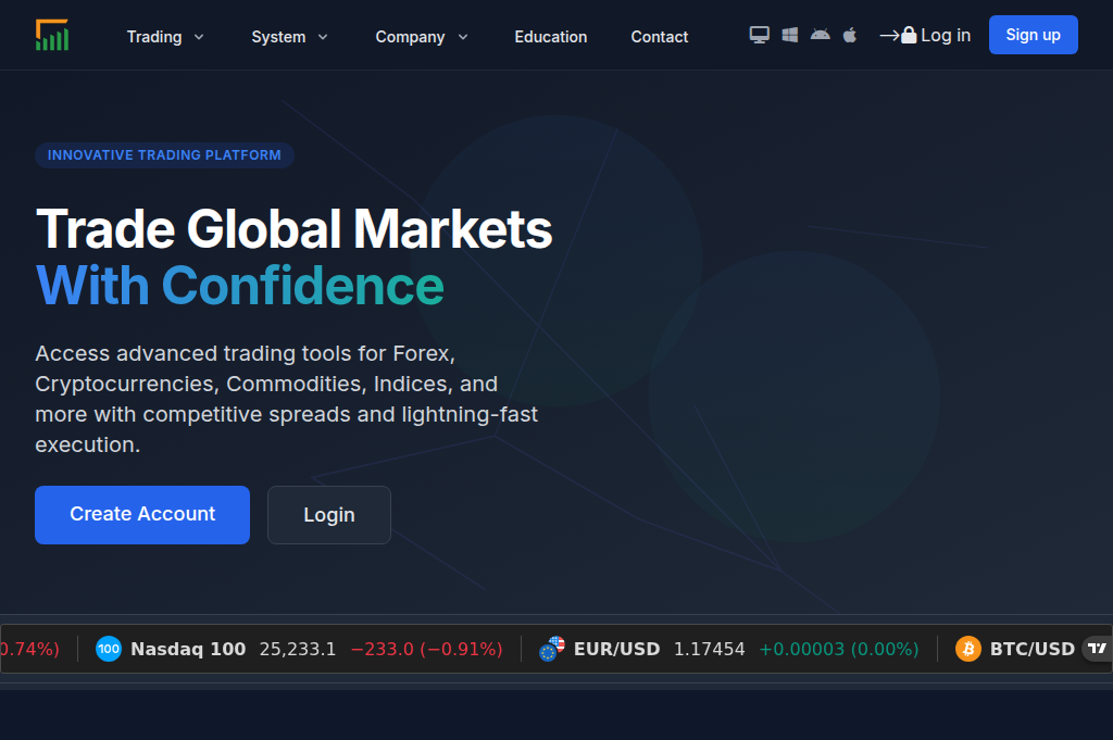 Screenshot of waynecointrade.top