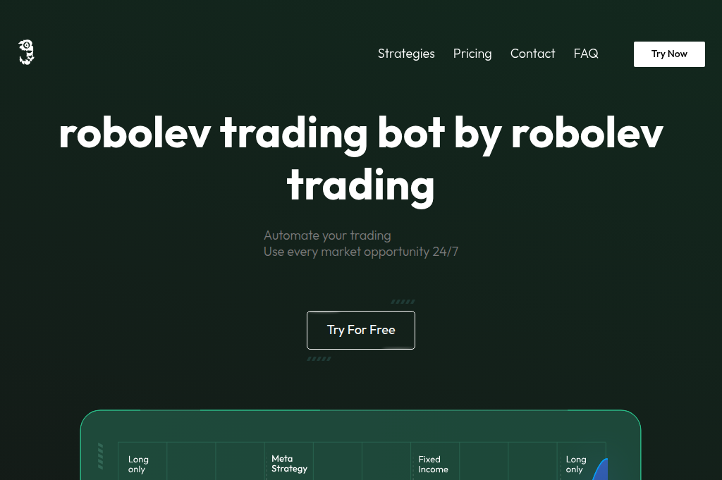 Screenshot of robolevtrading.com