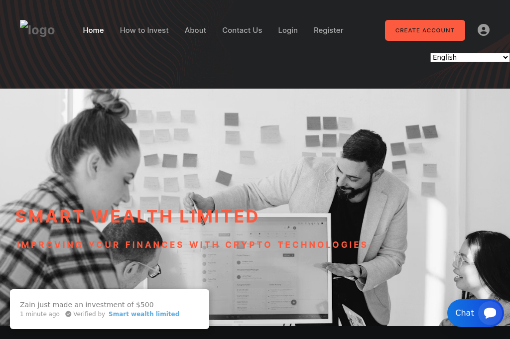 Screenshot of smartwealthlimited.com