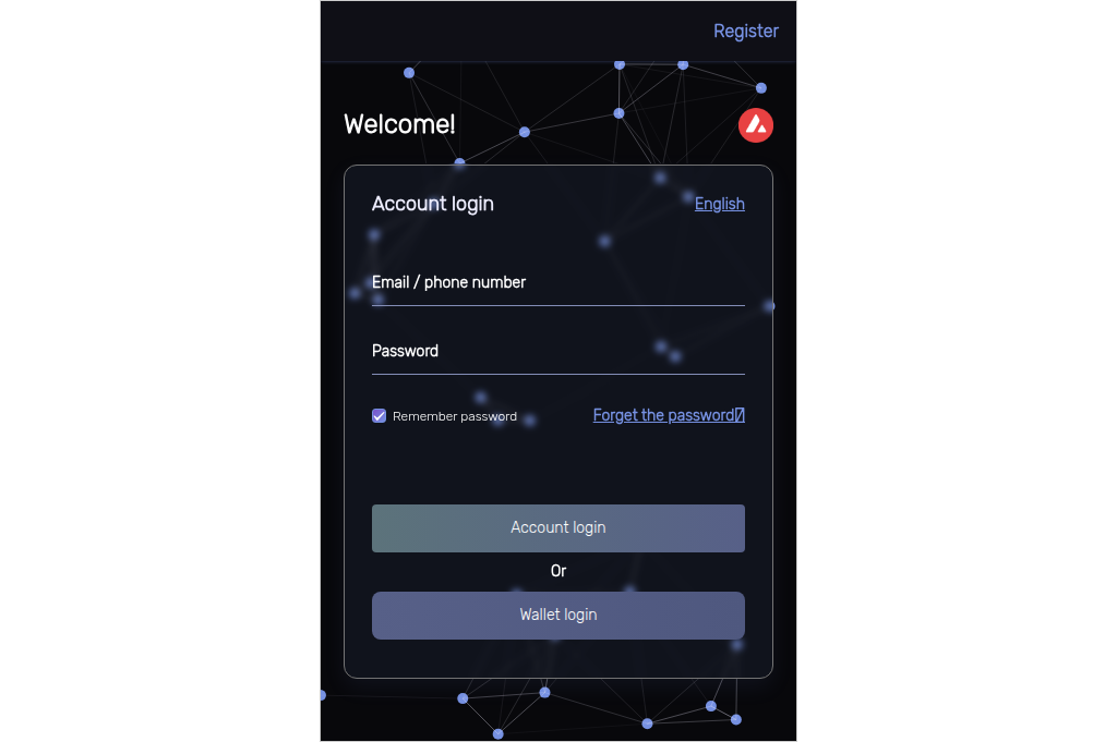 Screenshot of exoledger.vip