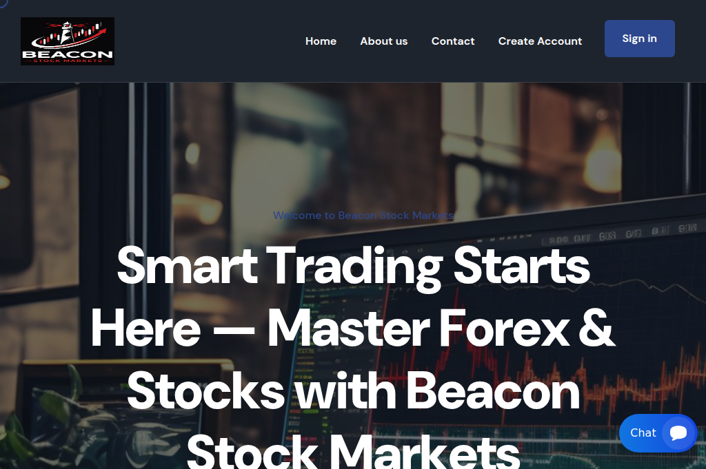 Screenshot of beaconstockmarkets.com