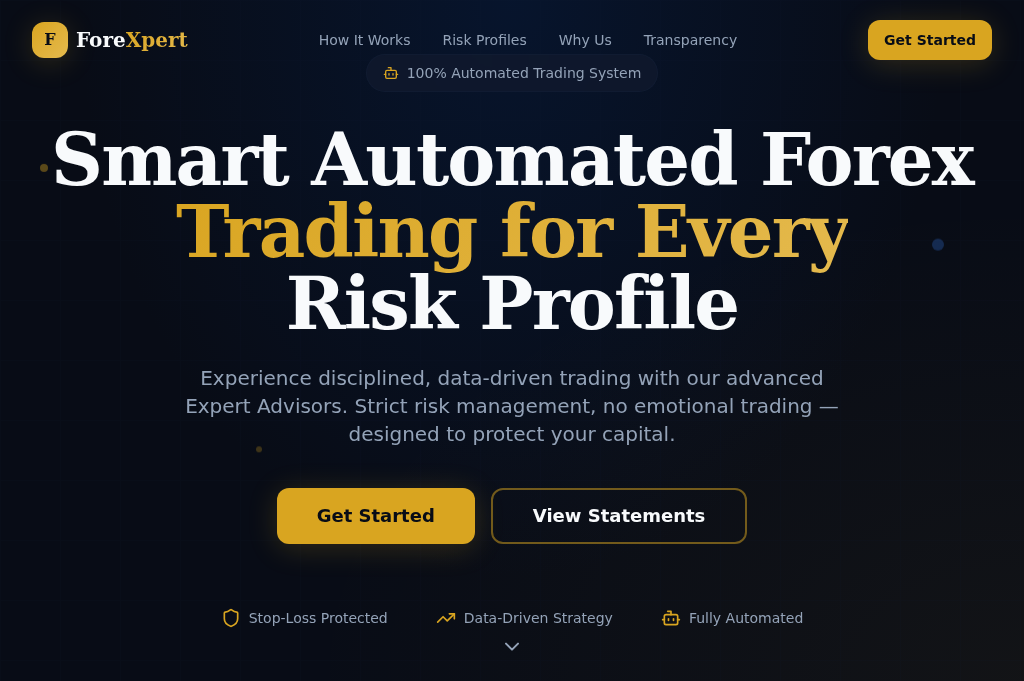 Screenshot of forexpert.one