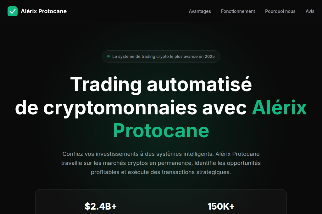 Screenshot of alerix-protocane.pro