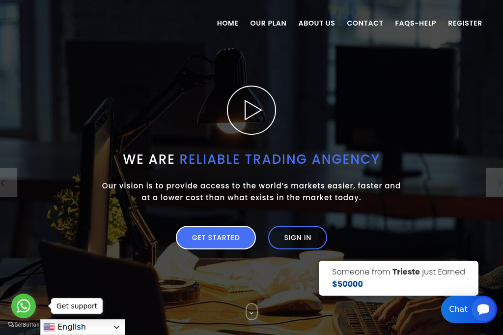 Screenshot of crownedgecoiners.com